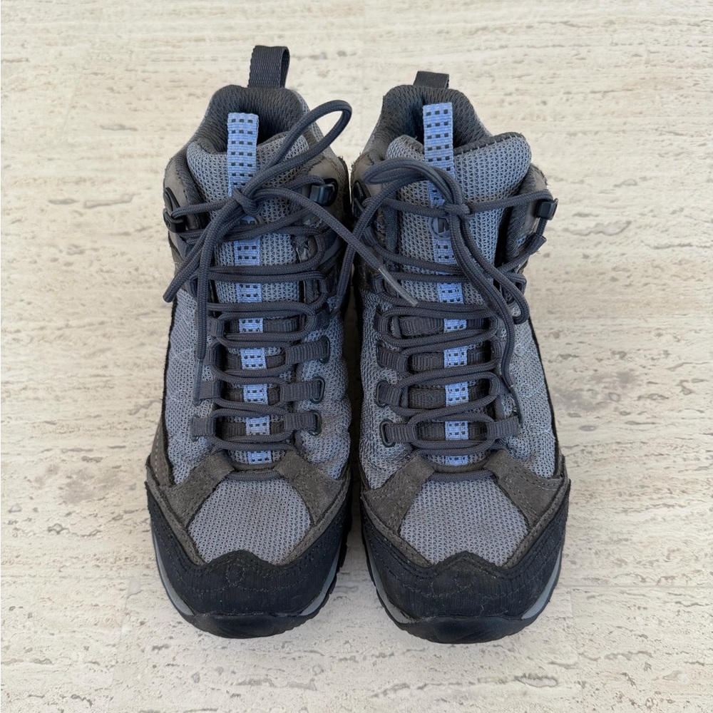 Merrell Pandora Breeze Waterproof Hiking Boots in Dark Shadow | Size Women’s 6 M - Picture 7 of 11